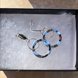 Silver Hoop Earrings